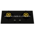 Supreme Two Brass Burner Gas Hob (8mm Glass)